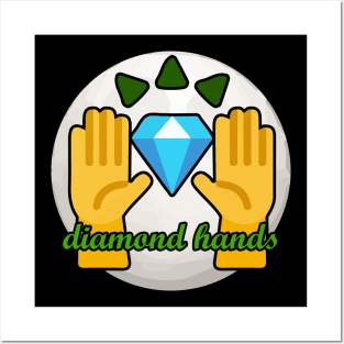 Diamond Hands Forever Posters and Art